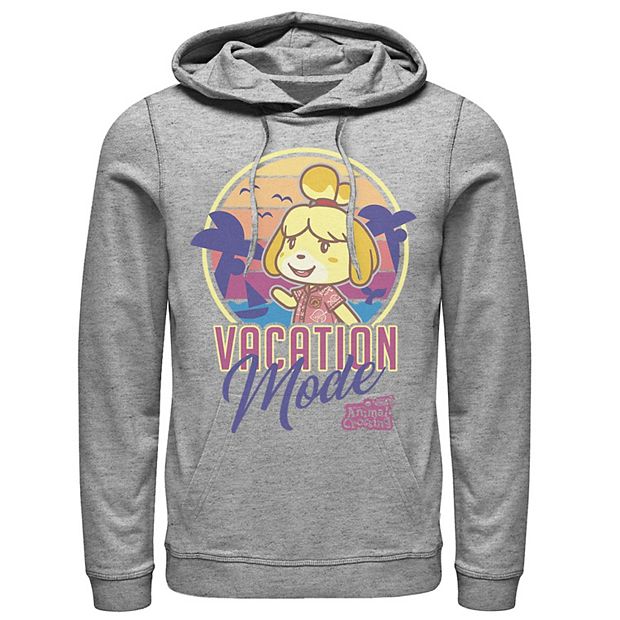 Men s Animal Crossing New Horizons Isabelle Vacation Mode Hoodie