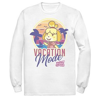 Men's Animal Crossing New Horizons Isabelle Vacation Mode Tee