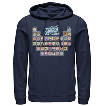Men's Animal Crossing New Horizons Periodic Table Of Villagers Hoodie