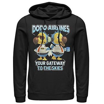 Men's Animal Crossing Dodo Airlines Your Gateway To The Skies Hoodie