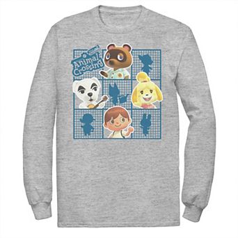 Men's Animal Crossing Group Shot Grid Tee