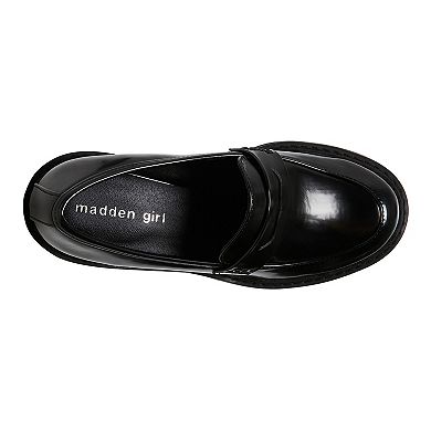 madden girl Kassidy Women's Block Heel Penny Loafers