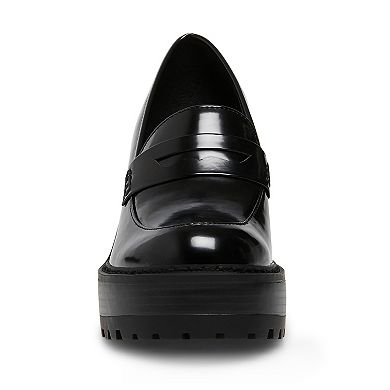 madden girl Kassidy Women's Block Heel Penny Loafers