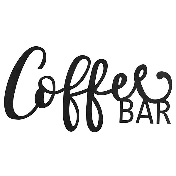 Stratton Home Decor Coffee Bar Wall Decor