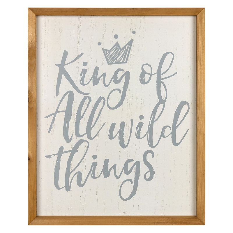Stratton Home Decor King of Wild Things Wall Art, Multicolor