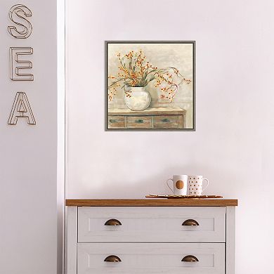 Amanti Art Bittersweet Bouquet Framed Canvas Wall Art