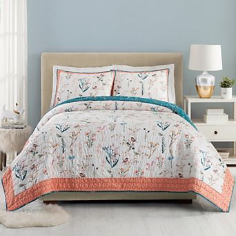 Makers Collective Teresa Chan English Garden Quilt Set with Shams