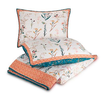 Makers Collective Teresa Chan English Garden Quilt Set with Shams