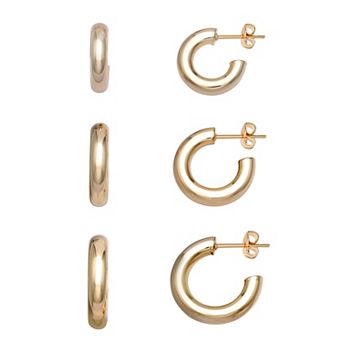 Aurielle C-Hoop Earring Set