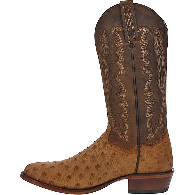 Dan Post Gehrig Ostrich Men's Cowboy Boots