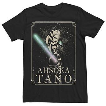 Big & Tall Star Wars: The Clone Wars Ahsoka Tano Celestial Portrait Tee