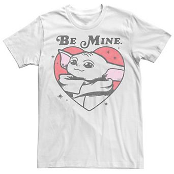 Big & Tall Star Wars The Mandalorian "Be Mine" Tee