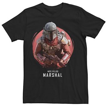 Big & Tall Star Wars: The Mandalorian Season 2 Mos Pelgo Marshal Tee
