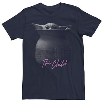 Big & Tall Star Wars: The Mandalorian The Child Hiding R11 Tee
