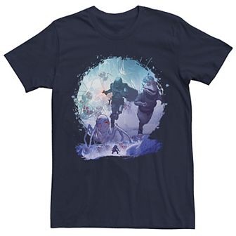 Big & Tall Star Wars: The Mandalorian & The Passenger Run R10 Tee