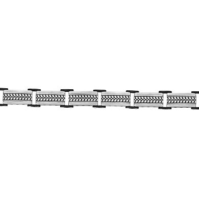 Men's LYNX Black Ion-Plated Stainless Steel Extender Bracelet