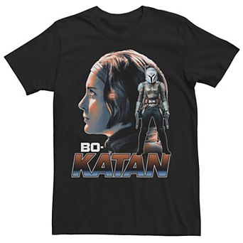 Big & Tall Star Wars: The Mandalorian Bo-Katan Collage R16 Tee