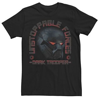 Big & Tall Star Wars: The Mandalorian Dark Trooper Unstoppable Forces Tee