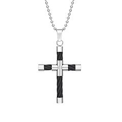 Kohls jewelry mens on sale crosses