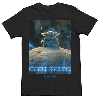 Big & Tall Star Wars: The Mandalorian Grogu Jedi Temple R14 Tee