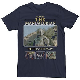 Big & Tall Star Wars: The Mandalorian "This Is The Way" United R14 Tee