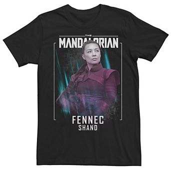 Big & Tall Star Wars: The Mandalorian Fennec Shand Poster R16 Tee