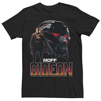 Big & Tall Star Wars: The Mandalorian Moff Gideon Collage R16 Tee