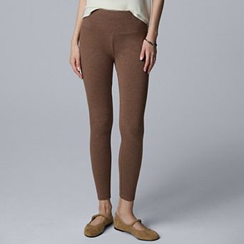 Women's Simply Vera Vera Wang Live-In Shaping High Rise Leggings