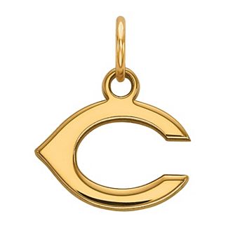 LogoArt Sterling Silver Cincinnati Reds Mini Pendant