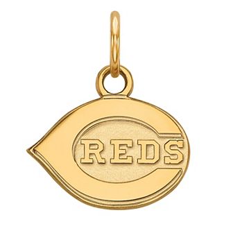 LogoArt 14k Gold Cincinnati Reds Mini Logo Pendant