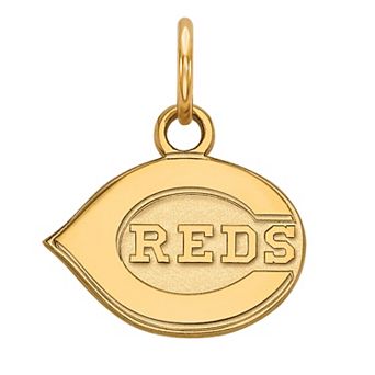LogoArt 14k Gold Cincinnati Reds Mini Logo Pendant