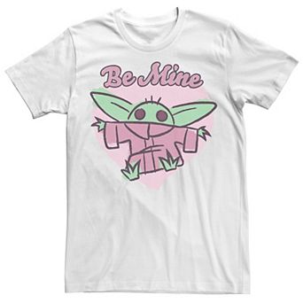 Big & Tall Star Wars: The Mandalorian The Child Valentine's Day Be Mine Tee