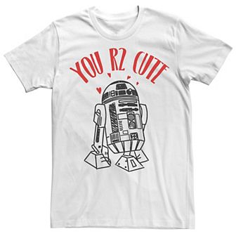 Big & Tall Star Wars R2-D2 "You R2 Cute" Tee