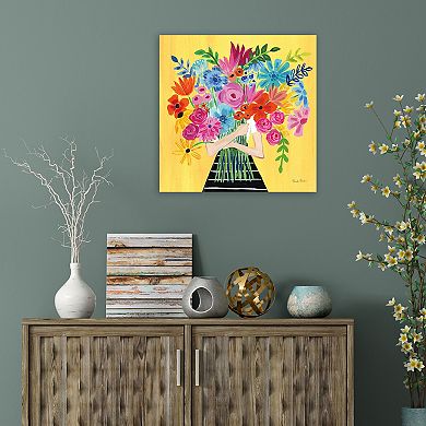 COURTSIDE MARKET A Bunch Of Flowers II Canvas Wall Art