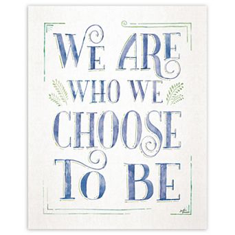 COURTSIDE MARKET Choose To Be Canvas Wall Art