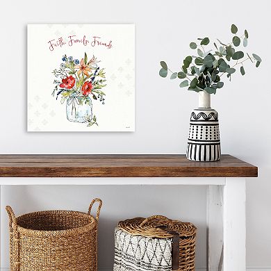 COURTSIDE MARKET AmerIcana Mood III Canvas Wall Art