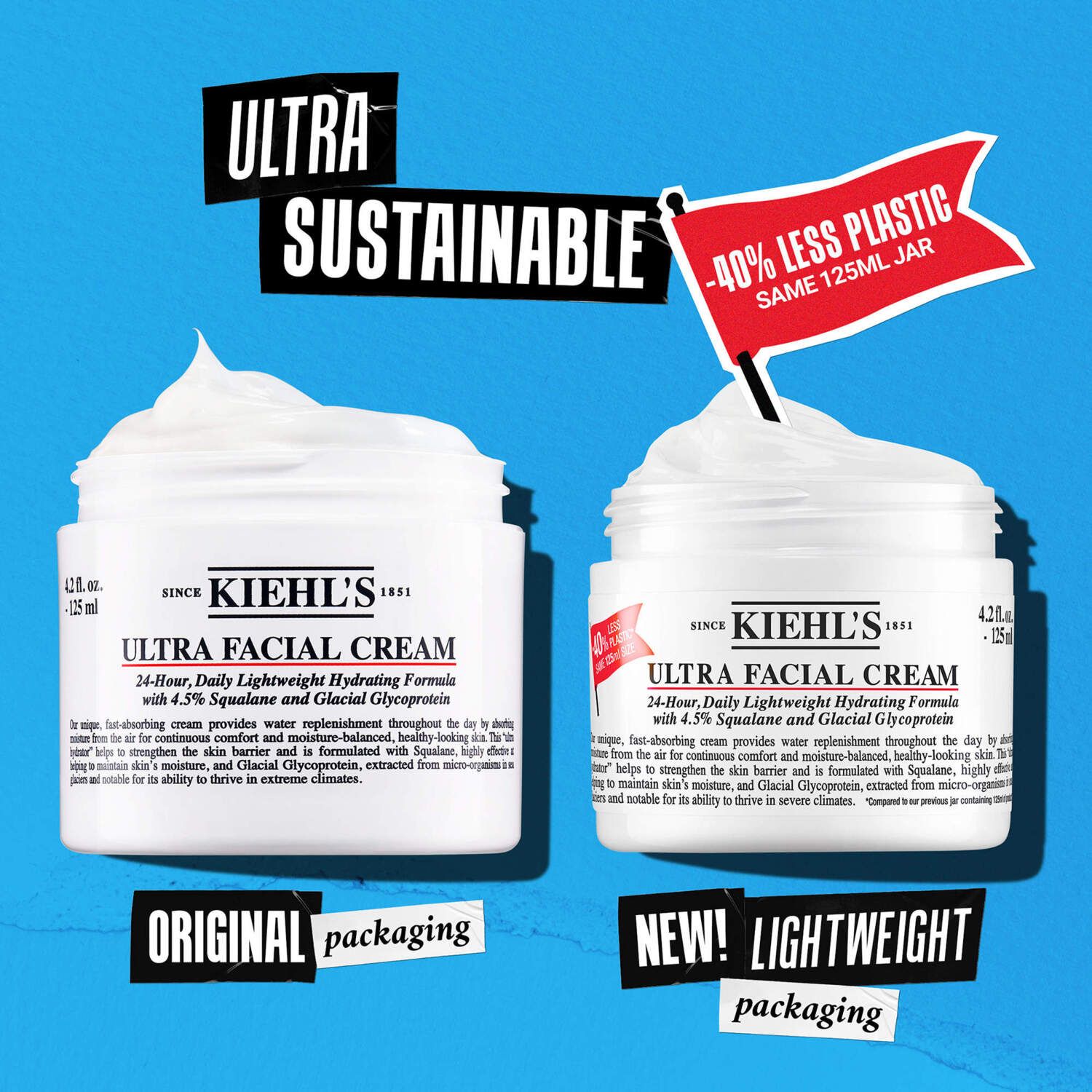 Kiehl's Since 1851 Ultra Facial Refillable Moisturizing Cream with