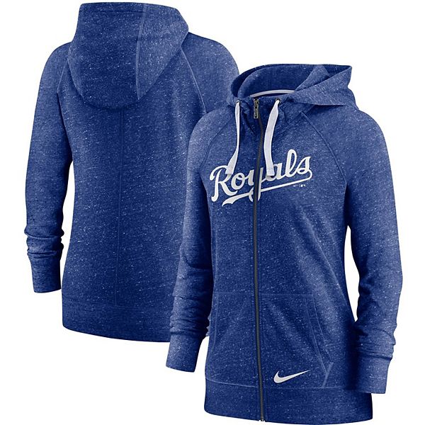 Nike Kansas City Royals Womens Light Blue Vintage Long Sleeve Full