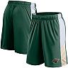 Men's Fanatics Branded Green/Cream Minnesota Wild Prep Shorts