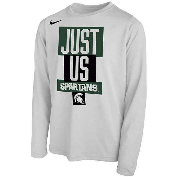 Nike Men's Michigan State Spartans Basketball Logo T-Shirt