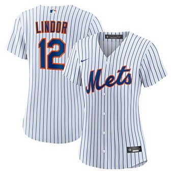 Women's Nike Francisco Lindor White New York Mets Home Replica Player Jersey