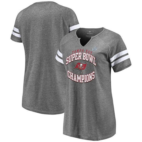 Fanatics Branded Super Bowl LV Tampa Bay Logo T-Shirt – White