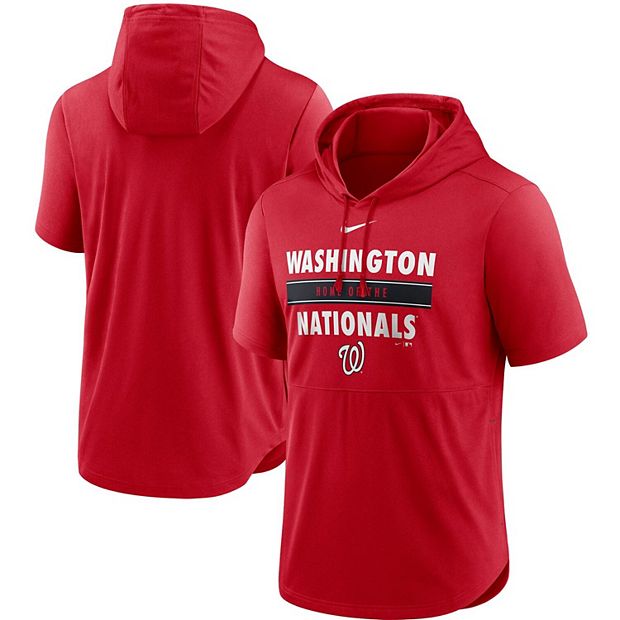 Nike Men's Washington Nationals Red Next Level Polo T-Shirt