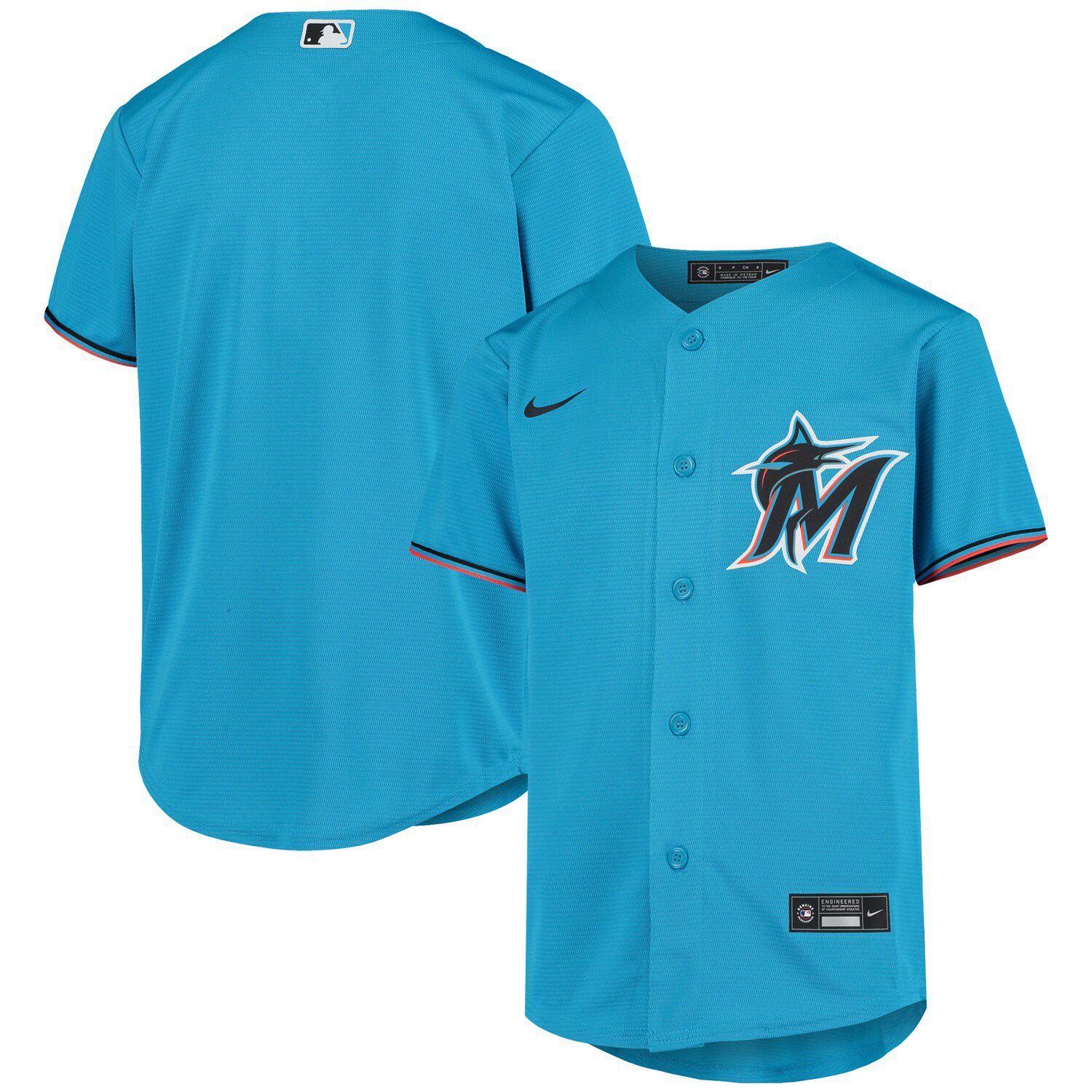 Men's Nike Brian Anderson Red Miami Marlins City Connect Replica Player Jersey