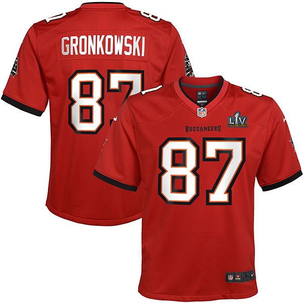 Boys 8-20 Tampa Bay Buccaneers Rob Gronkowski Jersey