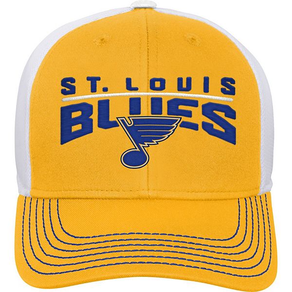 Lids St. Louis Blues Youth Winger Airmesh Trucker Snapback Hat