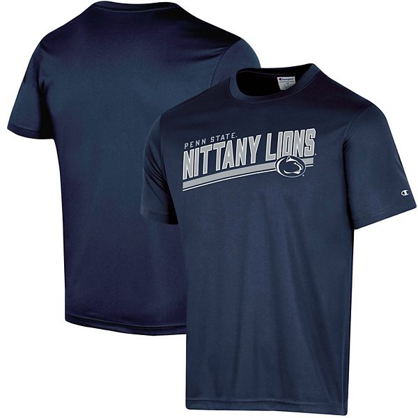 Men's Champion Navy Penn State Nittany Lions Mascot Impact T-Shirt