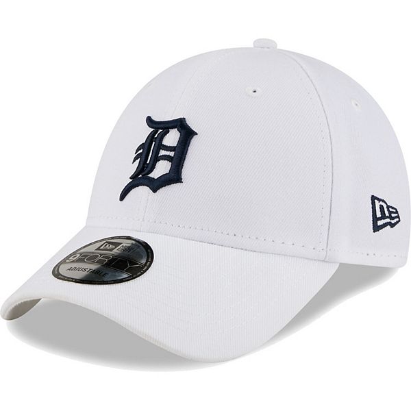 Men's New Era White Detroit Tigers League II 9FORTY Adjustable Hat