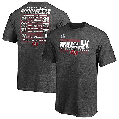 Youth Fanatics Branded Charcoal Tampa Bay Buccaneers Super Bowl LV ...