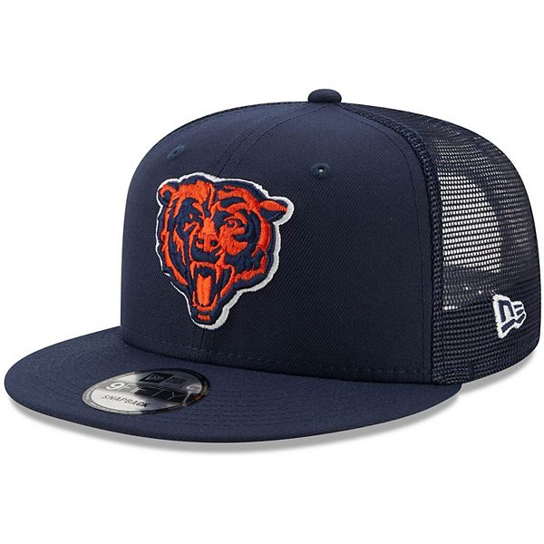 Men's New Era Navy Chicago Bears Secondary Logo Classic Trucker 9FIFTY ...